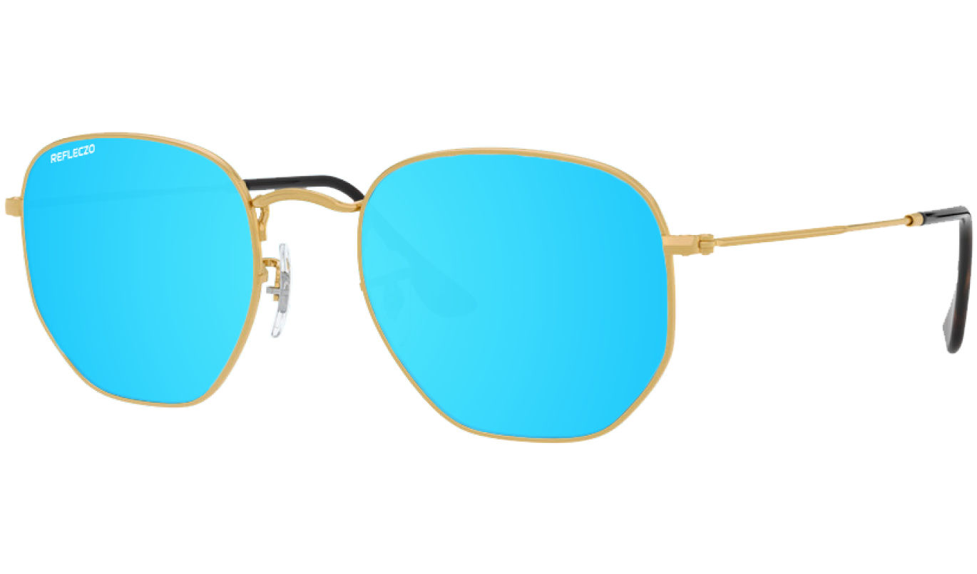 Alternative view of Hexa Azuis Espelhados